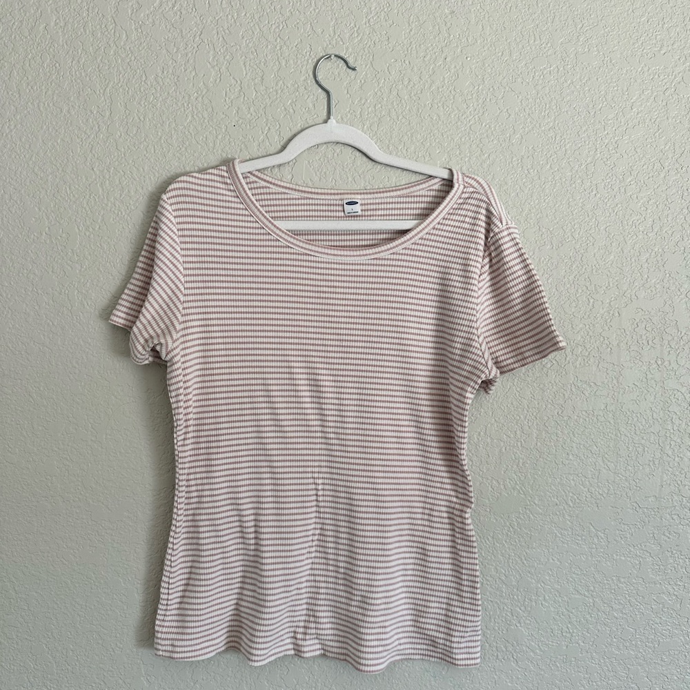 Striped Pink Top